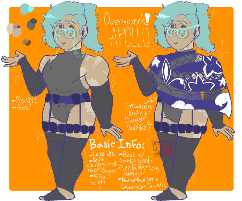 OC ref sheet