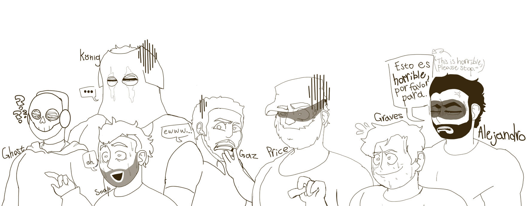 Silly &#39;Call of Duty&#39; sketch